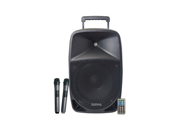 Karma Coluna Portátil 12″ 160W USB/SD/BT/BAT +2 Micro Karma Coluna Portátil 12″ 160W USB/SD/BT/BAT +2 Micro